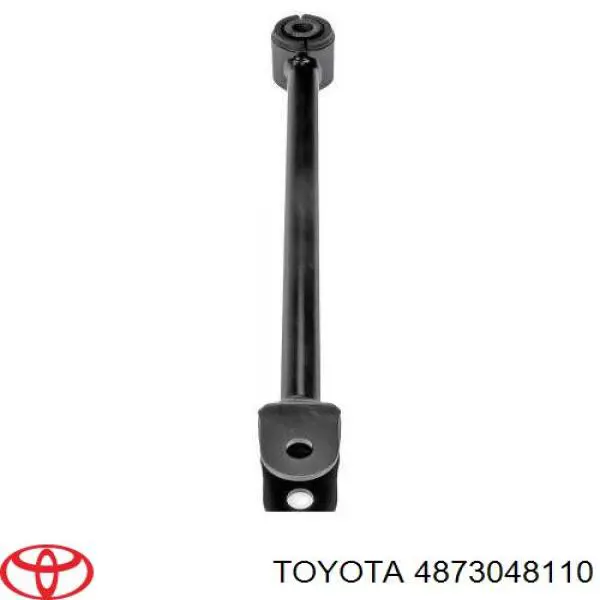 4873048110 Toyota barra transversal de suspensión trasera