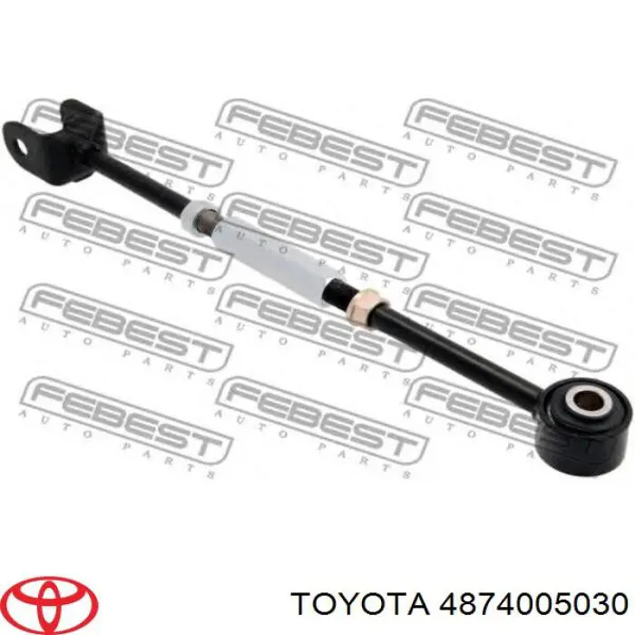 Barra oscilante, suspensión de ruedas, eje trasero Toyota 4874005030 precio, desde 42,35 EUR