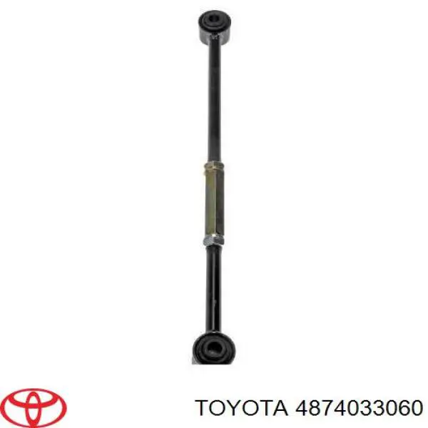 4874033060 Toyota barra transversal de suspensión trasera