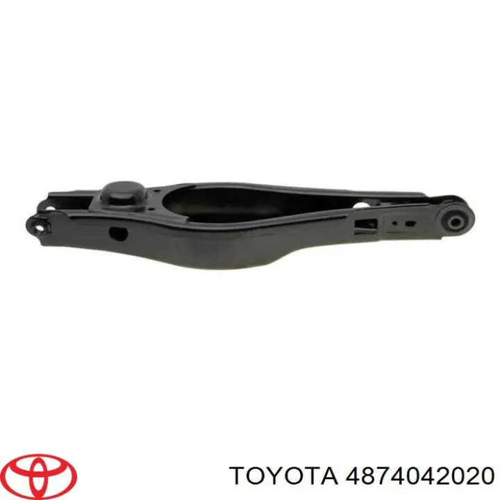 4874042020 Toyota brazo de suspension trasera izquierda