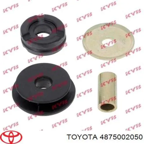 Soporte amortiguador trasero Toyota Corolla E12