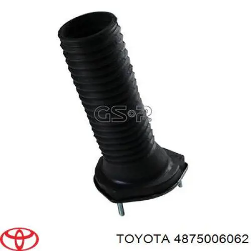 4875006062 Toyota soporte amortiguador trasero derecho