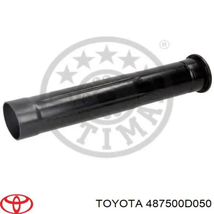 487500D050 Toyota guardapolvo amortiguador trasero