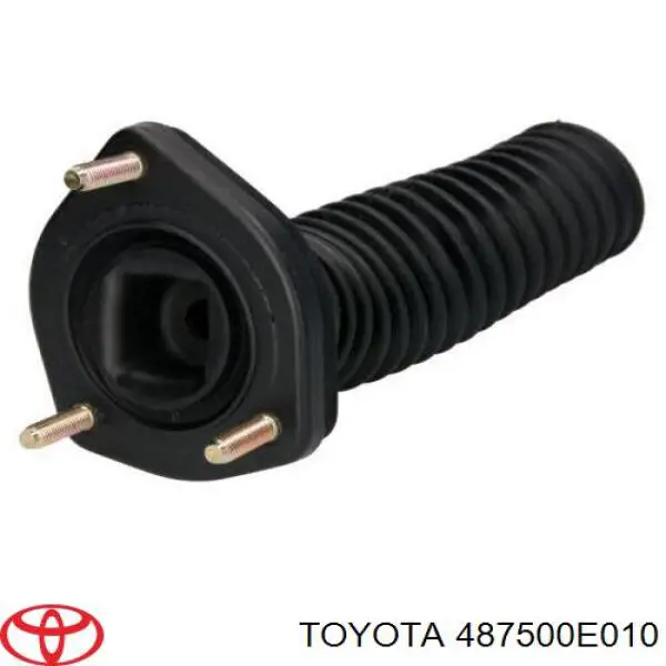 487500E010 Toyota soporte amortiguador trasero derecho