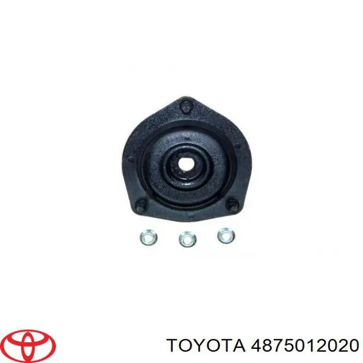 4875012020 Toyota soporte amortiguador trasero