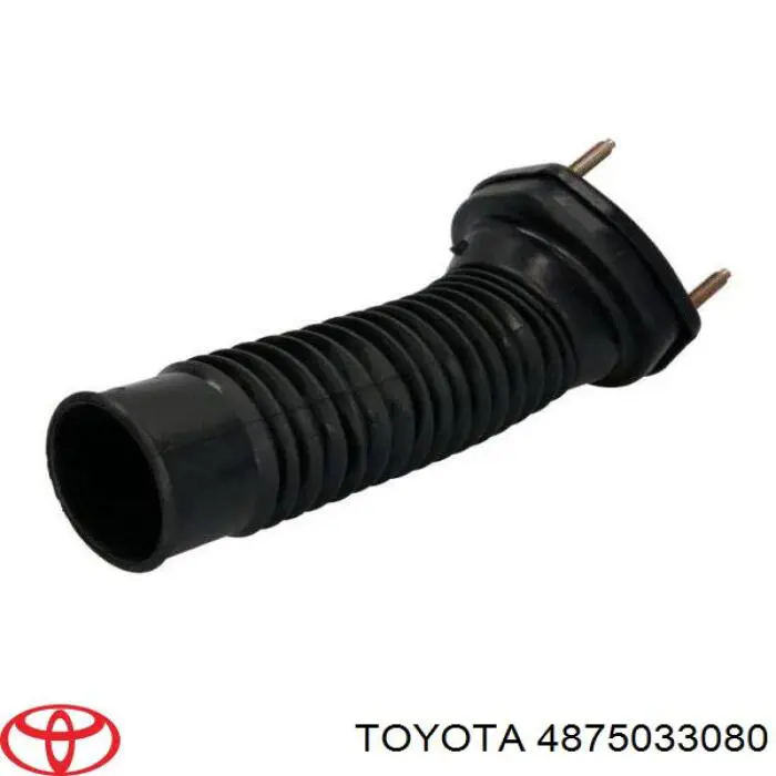 4875033080 Toyota soporte amortiguador trasero derecho