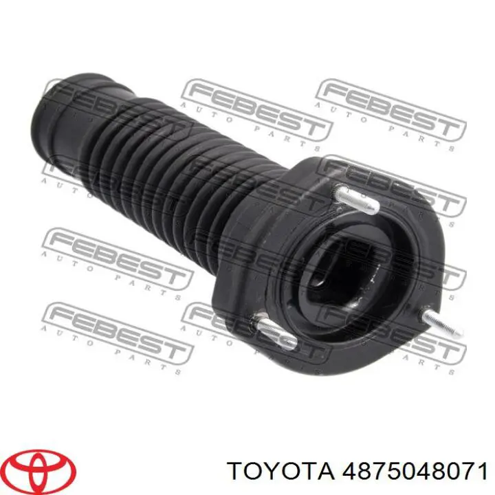 Soporte del amortiguador trasero derecho Toyota 4875048071 precio, desde 31,30 EUR