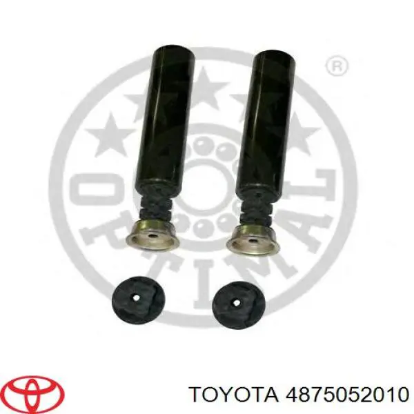 Tope de amortiguador trasero, suspensión + fuelle TOYOTA 4875052010