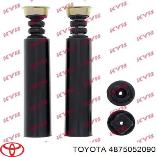 Tope de amortiguador trasero, suspensión + fuelle TOYOTA 4875052090