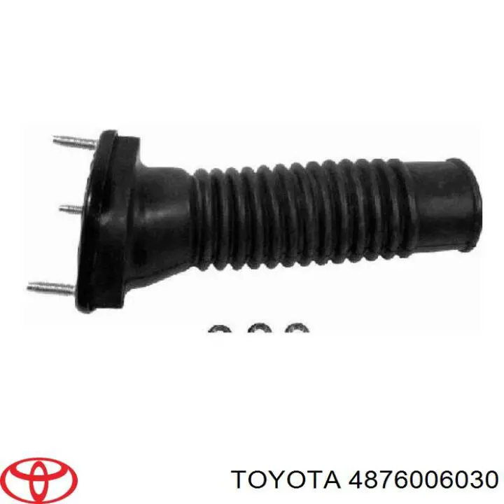 Soporte amortiguador trasero izquierdo para Toyota Camry (V20)