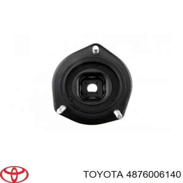 4876006140 Toyota soporte amortiguador trasero izquierdo
