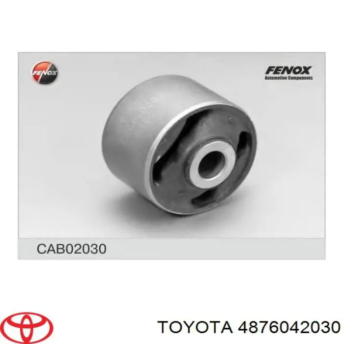 Brazo oscilante longitudinal, trasera derecha Toyota 4876042040 precio, desde 56,97 EUR