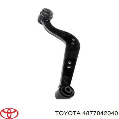 4877042040 Toyota brazo suspension trasero superior derecho