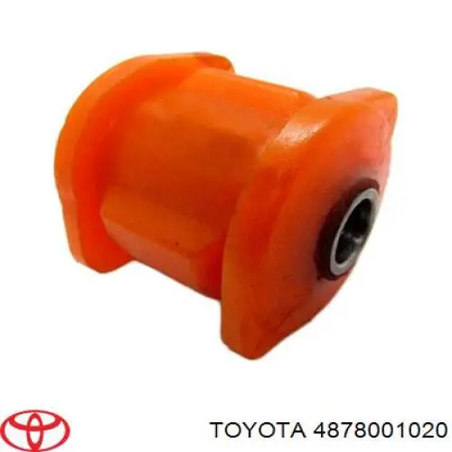 4878001020 Toyota palanca de soporte suspension trasera longitudinal inferior izquierda/derecha
