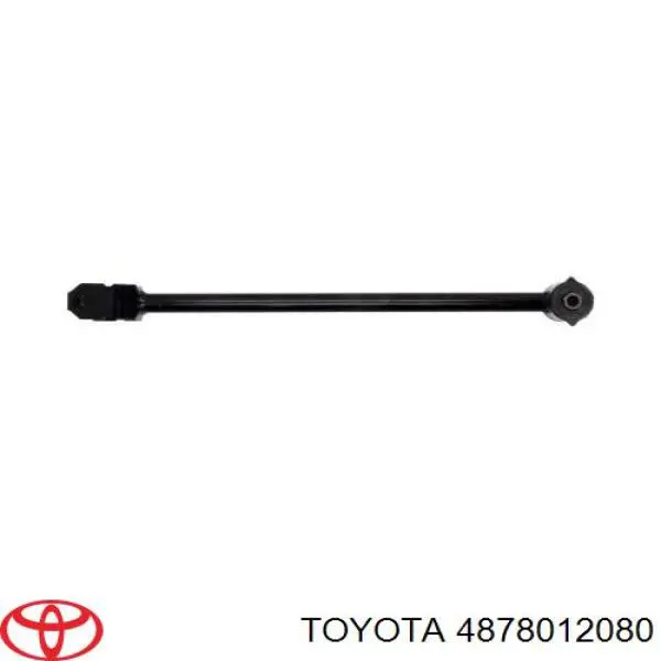 4878012080 Toyota palanca de soporte suspension trasera longitudinal inferior izquierda/derecha