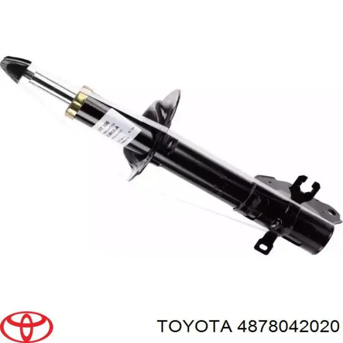 4878042020 Toyota barra oscilante, suspensión de ruedas, trasera izquierda