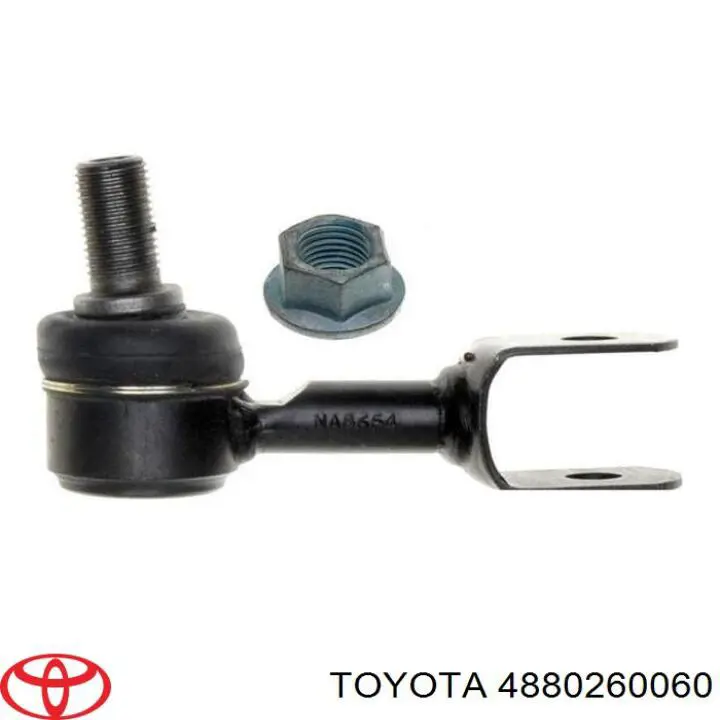 4880260060 Toyota soporte de barra estabilizadora trasera