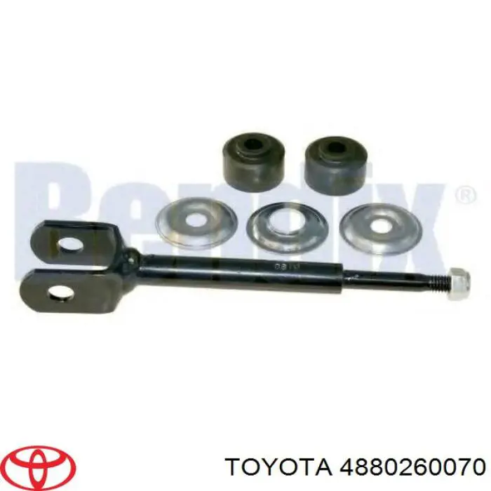 4880260070 Toyota soporte de barra estabilizadora trasera