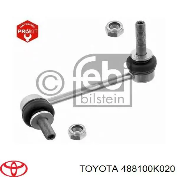 Bieleta estabilizadora delantera izquierda Toyota 488100K020 precio, desde 14,13 EUR