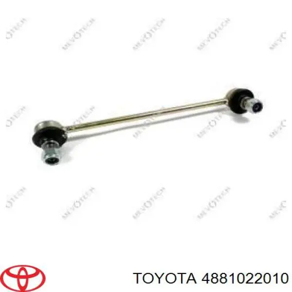 4881022010 Toyota barra estabilizadora delantera izquierda