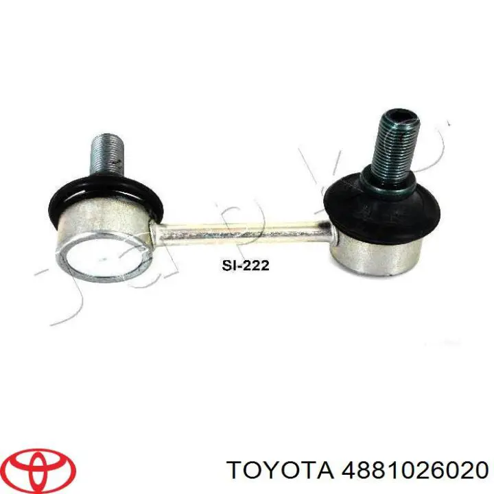 4881026020 Toyota barra estabilizadora delantera izquierda