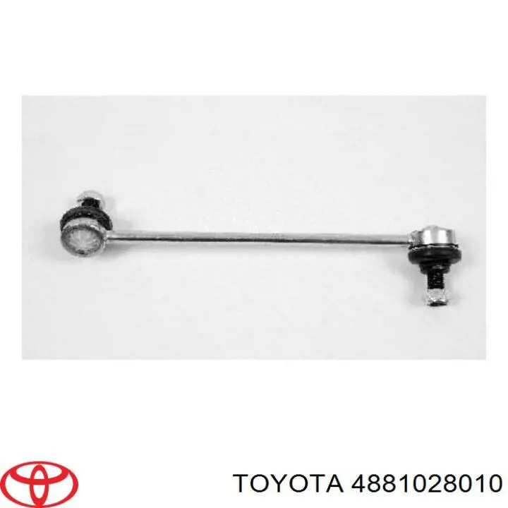 4881028010 Toyota barra estabilizadora delantera izquierda