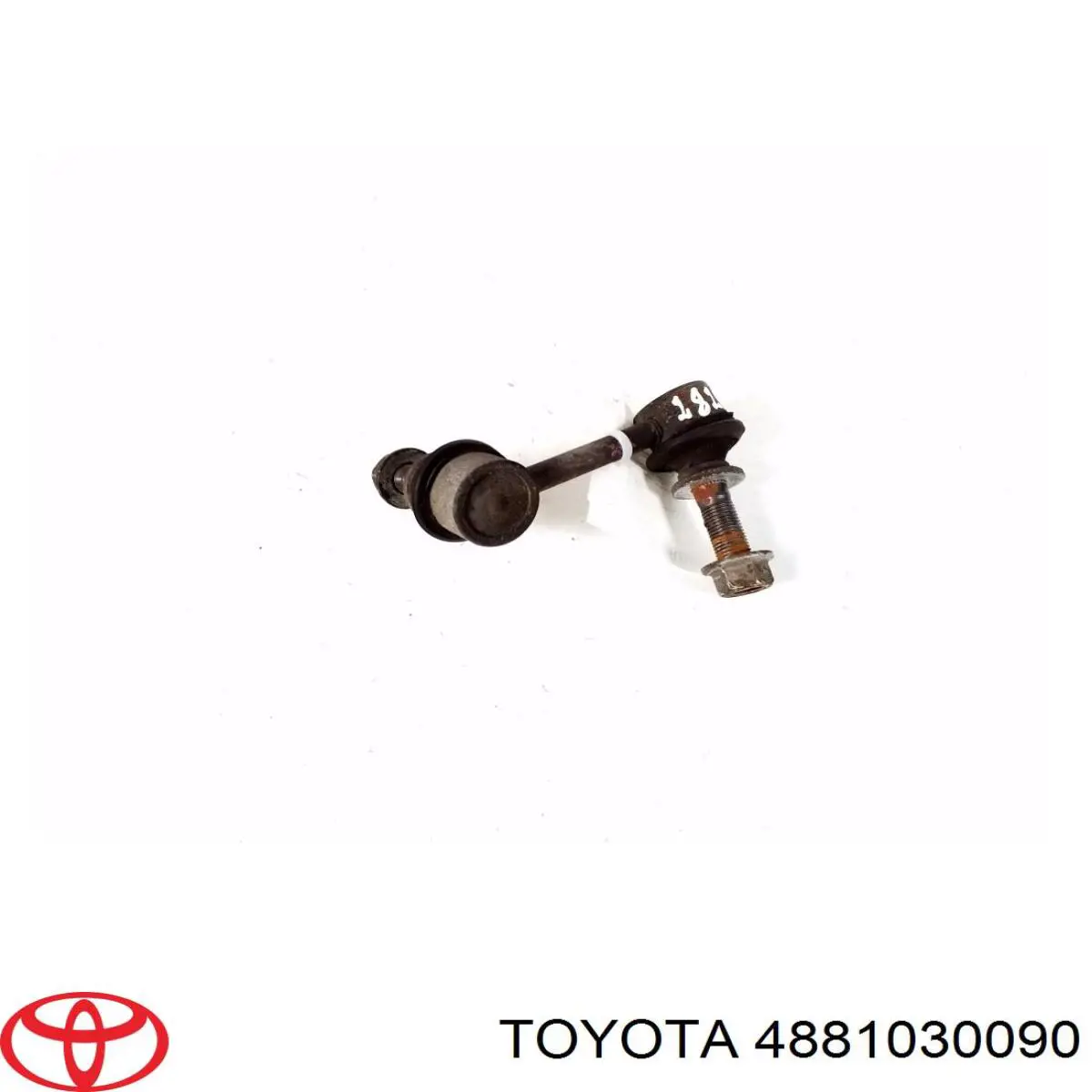 4881030090 Toyota barra estabilizadora delantera izquierda