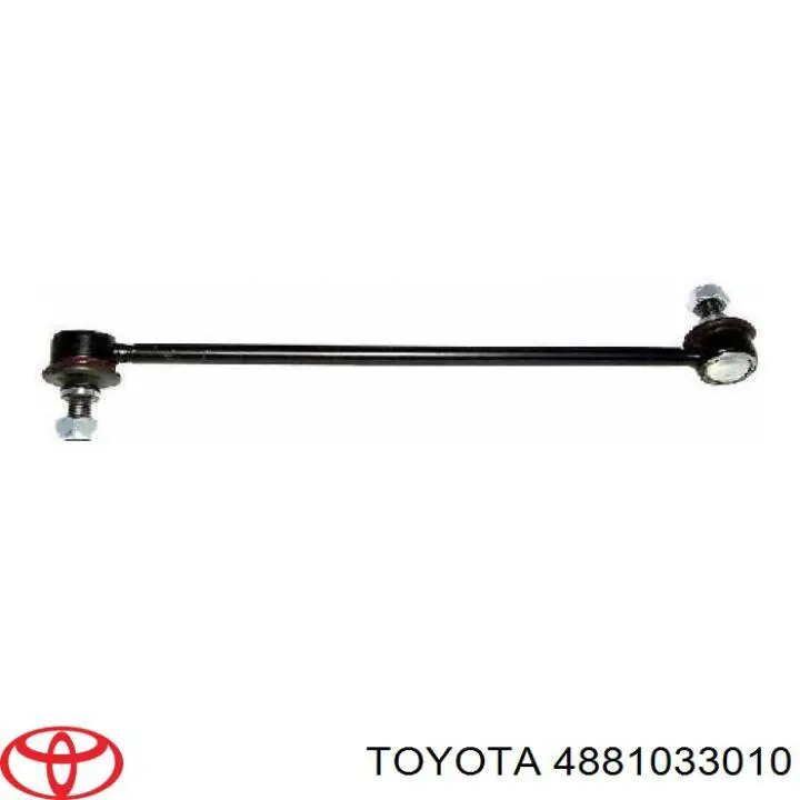 4881033010 Toyota barra estabilizadora delantera izquierda