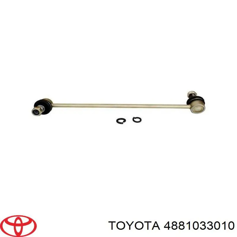 Bieleta estabilizadora delantera izquierda 4881033010 Toyota