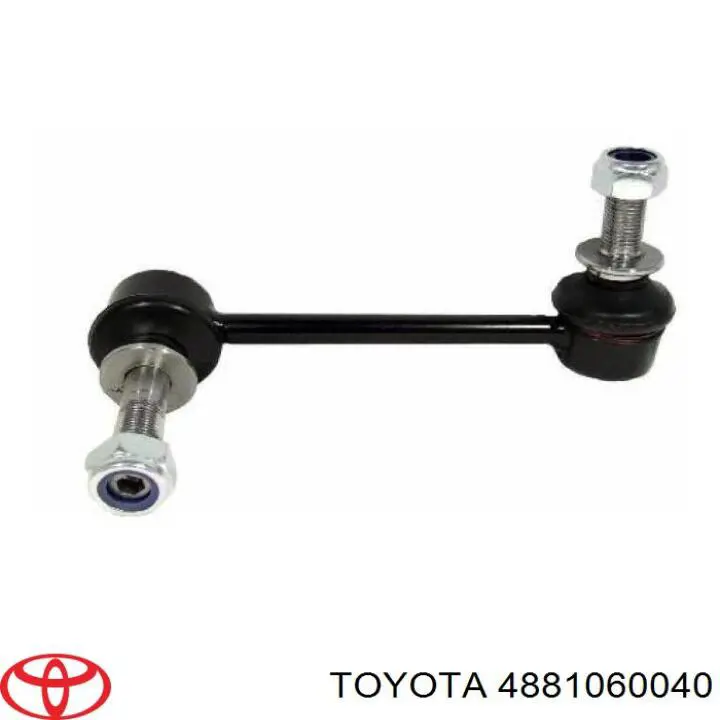 4881060040 Toyota barra estabilizadora delantera izquierda