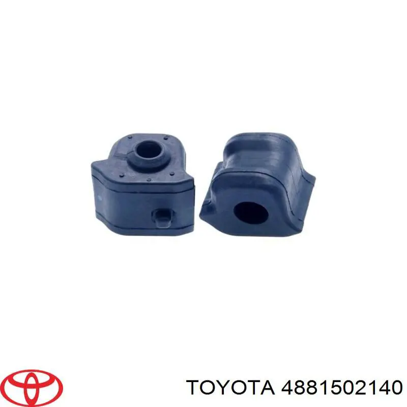 4881502140 Toyota soporte de estabilizador delantero izquierdo