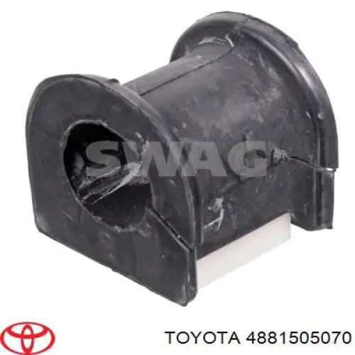 4881505070 Toyota casquillo de barra estabilizadora delantera