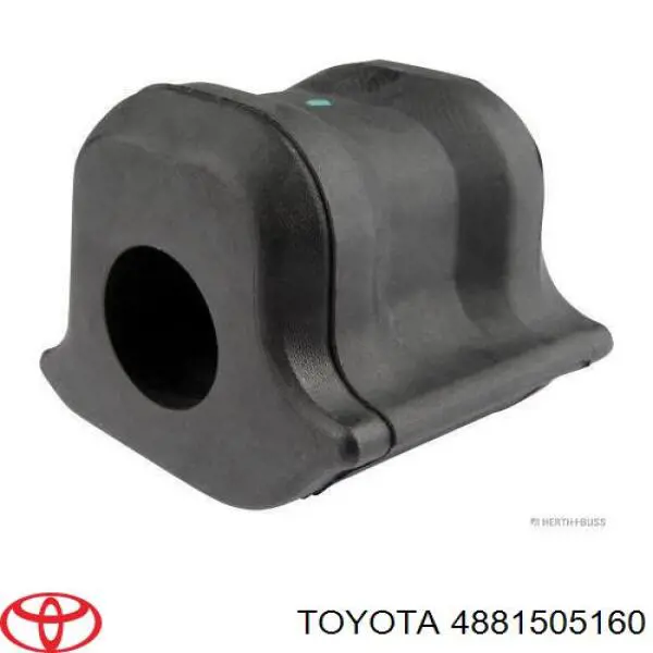 4881505160 Toyota Buje estabilizador delantero derecho