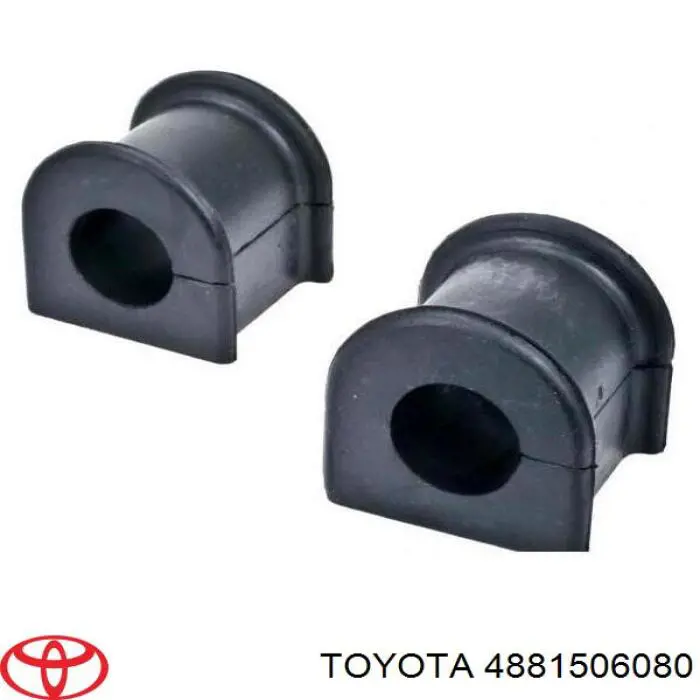 4881506080 Toyota casquillo de barra estabilizadora delantera