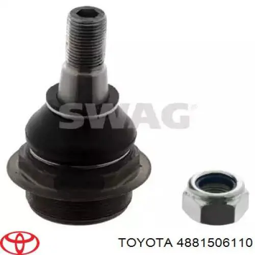 Buje de barra estabilizadora delantera 4881506110 Toyota