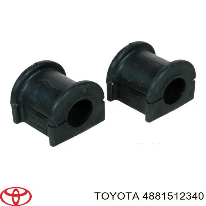Buje de barra estabilizadora delantera Toyota 4881512340 precio, desde 3,11 EUR
