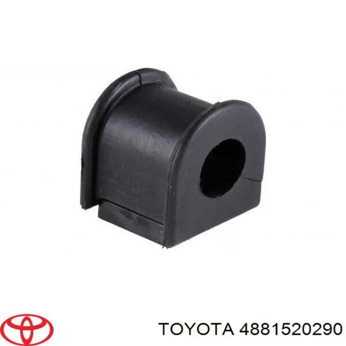 4881520290 Toyota casquillo de barra estabilizadora delantera