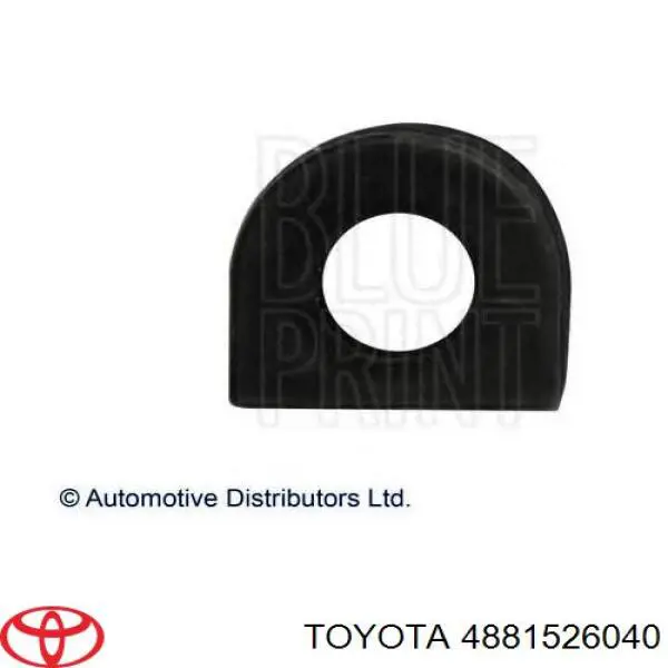 4881526040 Toyota casquillo de barra estabilizadora delantera