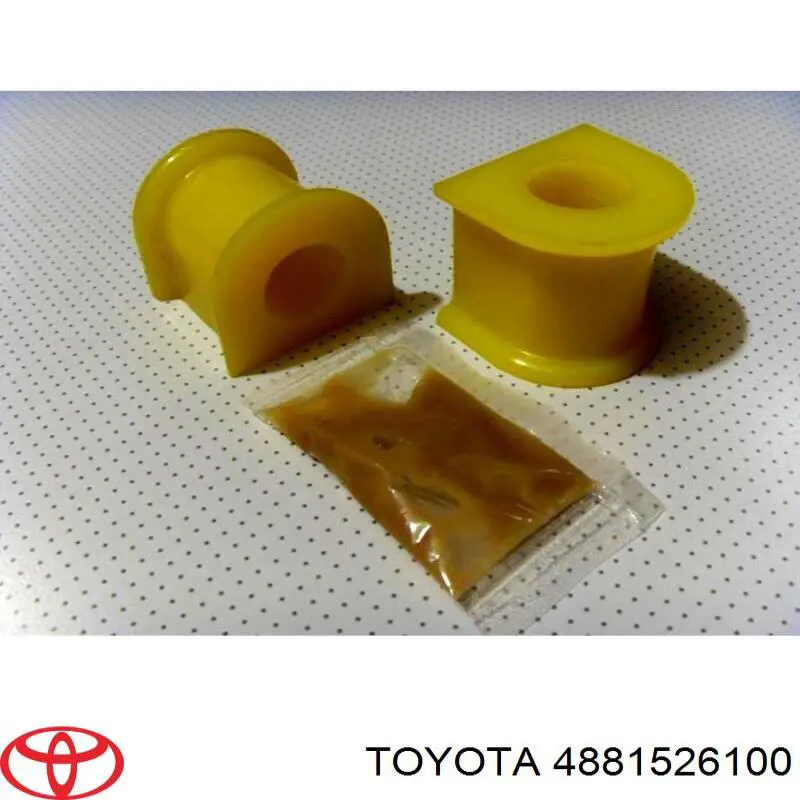 Buje de barra estabilizadora trasera Toyota 4881526100 precio, desde 2,86 EUR