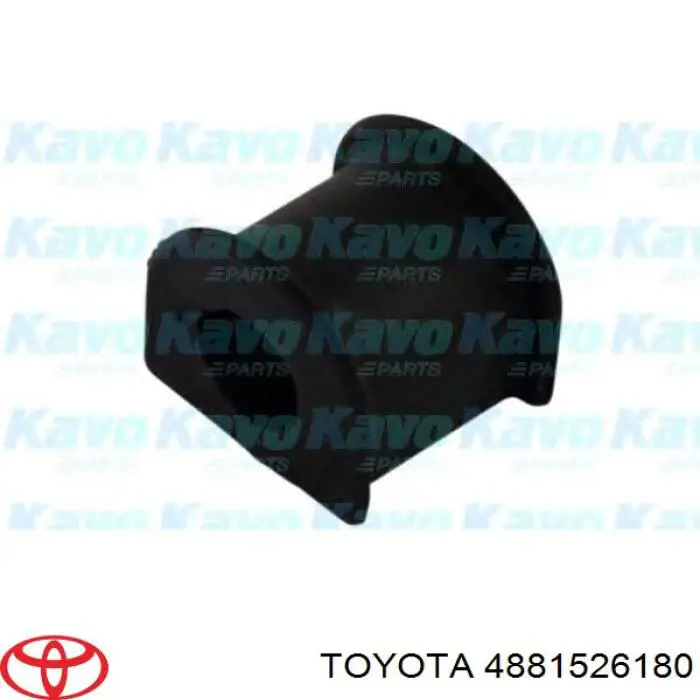 4881526180 Toyota casquillo de barra estabilizadora delantera
