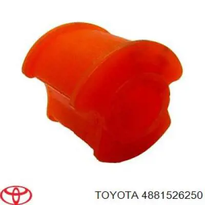 Buje de barra estabilizadora trasera 4881526250 Toyota