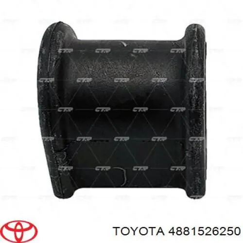 4881526250 Toyota Buje de barra estabilizadora trasera