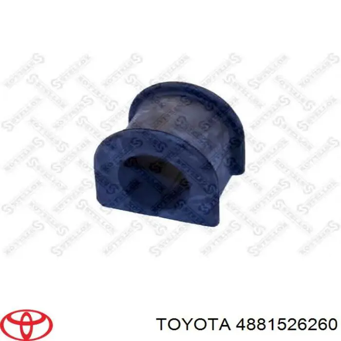 4881526260 Toyota casquillo de barra estabilizadora delantera