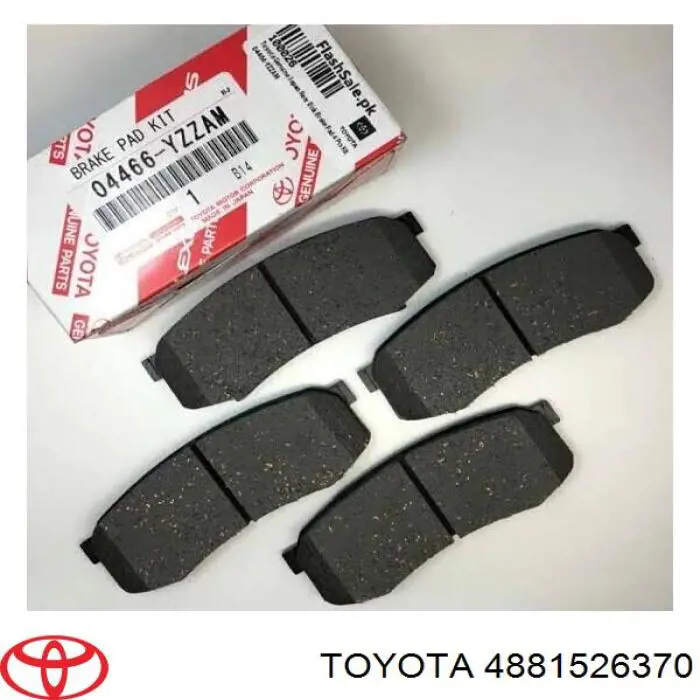 4881526370 Toyota casquillo de barra estabilizadora delantera