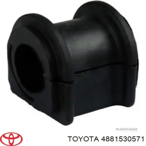 4881530571 Toyota casquillo de barra estabilizadora delantera