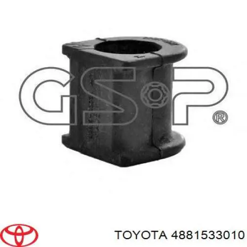 4881533010 Toyota casquillo de barra estabilizadora delantera