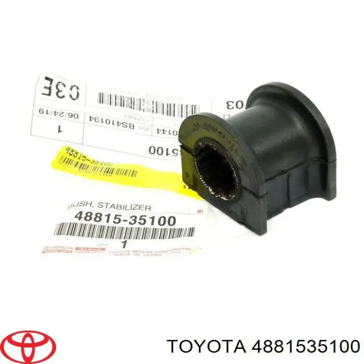 Buje de barra estabilizadora delantera Toyota 4881535100 precio, desde 7,40 EUR