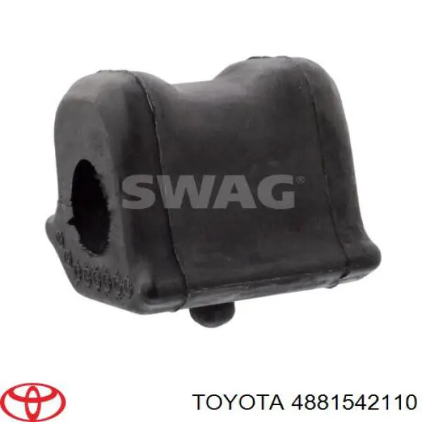 4881542110 Toyota Buje estabilizador delantero izquierdo