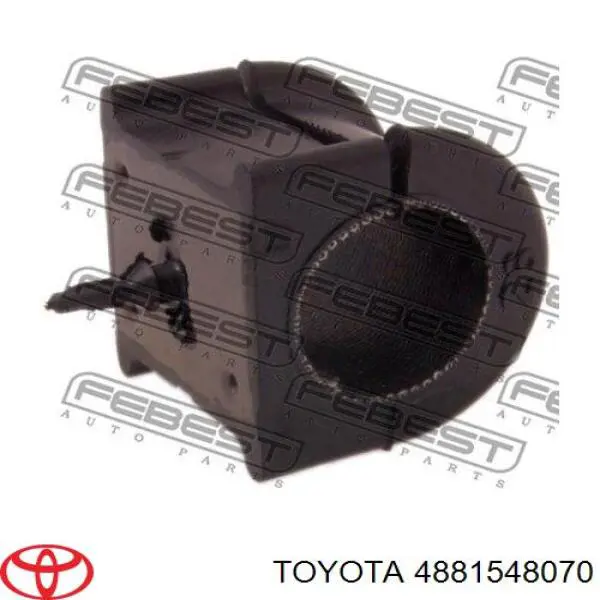 4881548070 Toyota casquillo de barra estabilizadora delantera