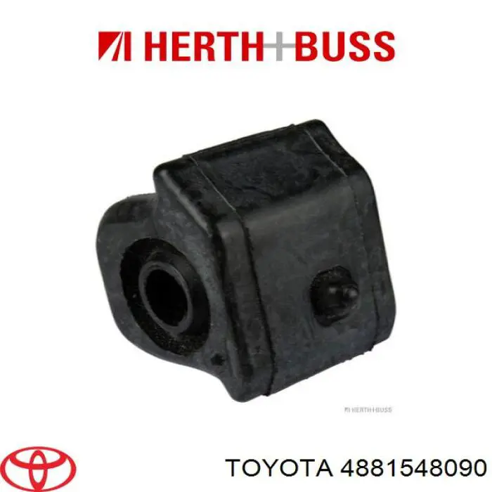 4881548090 Toyota soporte de estabilizador delantero izquierdo